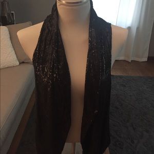 Sequin vest